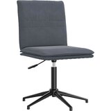 vidaXL Jedilni stoli 4 kosi temno siv žamet | Shoptok.si