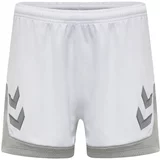 Hummel Sportske hlače 'Lead' svijetlosiva / bijela