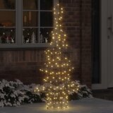  Božićno drvce s 160 LED svjetlima Topla bijela 150 cm Ratan | shoptok.hr