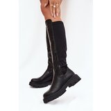 Boto Insulated Women's Boots with Zipper Black Harlina | Shoptok.si