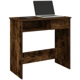 vidaXL Pisalna miza dimljeni hrast 80x40x75 cm konstruiran les Cene