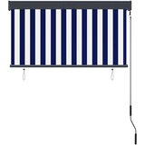  Vanjska roleta 120 x 250 cm plavo-bijela | shoptok.hr