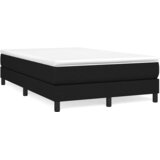  Krevet s oprugama i madracem crni 120 x 200cm od tkanine | shoptok.hr