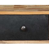 vidaXL Konzolna mizica iz masivne predelane tikovine 120x30x76 cm | Shoptok.si