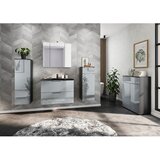 Germania Crni/sivi zidni ormarić s umivaonikom 81x61 cm Vasio – | shoptok.hr