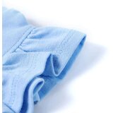  Dječja majica s volanima svjetloplava 92 | shoptok.hr