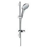 Hansgrohe Raindance Select S 150 Chrome: tuš set: usponska šipka, ručni tuš, Isiflex crevo za tuš i držač sapuna 27802000 | ePonuda.com