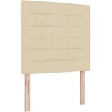  s opruga kutije s madracem Krema 100 x 200 cm tkanina | shoptok.hr