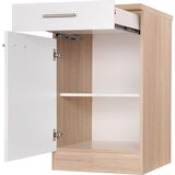 RESPEKTA Kuhinjska Spodnja Omarica Merle, Barva Hrasta, Bela | Shoptok.si