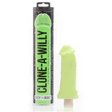 Clone-A-Willy Komplet - Glow-in-the-Dark, zeleni
