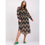 Italy Moda Dress-DHJ-SK-15177.06P-dark green | shoptok.hr