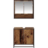 Set namještaja za kupaonicu 2 pcs Staro drvo Konstruirano drvo | Eponuda.com