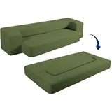 Sklopiva Sofa - Krevet zelena maslinasta