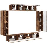 vidaXL TV omarica 8 pcs Star les, (5000132151) | Shoptok.si