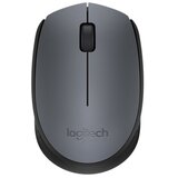 Logitech Miš LOGITECH M170, wireless, black gray, 910-004642 Cijene
