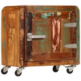  Noćni ormarić od masivnog obnovljenog drva 50 x 30 x 50 cm | shoptok.hr