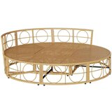 vidaXL Zunanja lounge postelja brez baldahina Poly Rattan | Shoptok.si