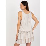 Och Bella Dress-TW-SK-BI-8139.44-light beige | shoptok.hr
