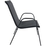 Gardenson Set Vrtnih Stolov Sonlas, Antracit, 6 Kos | Shoptok.si
