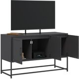 TV ormarić crni 100,5x39x60,5 cm čelični | shoptok.hr