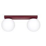 Sollux Lighting Stropna svetilka YOLI 2 burgund, (5000352162) | Shoptok.si