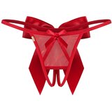 Obsessive Gifty - otvorena tanga (crvena) Slike