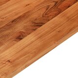 Stolna ploča 90x90x2,5 cm četvrtasta od masivnog drva bagrema | Shoptok.si