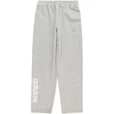 ADIDAS SPORTSWEAR Sportske hlače siva melange / bijela