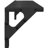 Police na zidu s policom 2 pcs Crni hrast 60 x 15 x 15,5 cm | shoptok.hr