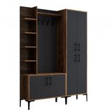 Hanah home stalak za hodnik viiana da - orah, antracit | Eponuda.com