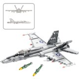 Lean Toys Kocke za sestavljanje F-16 Fighting Falcon 1427 kosov | Shoptok.si