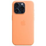 Apple IPhone 15 Pro Silicone Case w MagSafe - Orange Sorbet (mt1h3zm/a) Cene