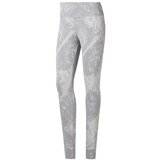 Reebok Hlače Combat Lux Bold Jacquard Siva Cene