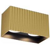  Redo 01-3411 - Spot svetiljka DELPHI 2xGU10/7W/230V 16,1x8,1 cm zlatna | Eponuda.com