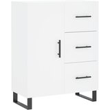  Komoda bijela 69,5x34x90 cm od konstruiranog drva | Eponuda.com