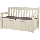Keter Vrtna klop z zabojem Eden Garden (v 84 x š 140 x g 60 cm, 265 l, plastika, bež) | Shoptok.si
