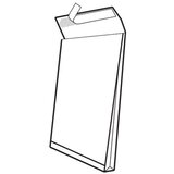  Vrećice 280x400X40 mm križno dno E4/4 BB strip, bijela, 140 g/m2; otvor na užoj strani | shoptok.hr
