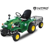 Nitro Motors Otroški traktor 110-kubični z avtomatskim menjalnikom + RG električni zagon Zelena Cene