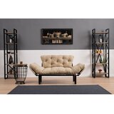 ATELIER Nitta dvosjed na razvlačenje 155x85x70cm krem ​​boje Cijene