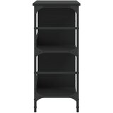  Komoda crna 102 x 32 x 73,5 cm od konstruiranog drva | shoptok.hr