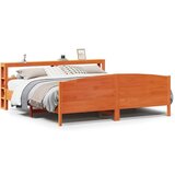 vidaXL Okvir kreveta bez madraca voštano smeđi 180x200 cm od borovine | shoptok.hr