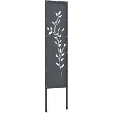  Privatnost u vrtu Antracit 32 x 140 cm Hladno valjana čelična | shoptok.hr