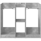 Golf ormar Jednobojno Betonski sivi 102 x 45 x 85,5 cm | shoptok.hr
