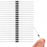 Rosfix Dioda Prostowna 1N4007 – 1000V, 1A, DO41, 20 Kosov | Visoka Odpornost na Prepete, (22012204) | Shoptok.si