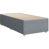  LED okvir za krevet s madracem Svjetlosiva 80 x 200 cm Tkanina - Svjetlosiva 80 x 200 cm Dizajn linija | shoptok.hr
