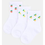 Sinsay Rebraste čarape s motivom voća 3 pack | shoptok.hr