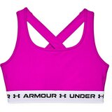 Under Armour Women's Bra Crossback Mid Bra-PNK M cene