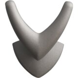 INF Moderne kljuke za plašče iz aluminijeve zlitine Stenske kljuke, dvojna kljuka Grey, (21540358) | Shoptok.si