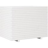 Maison Chic Vrtno cvetlično korito - Cvetlični Lonec belo 90x60x72 cm trdna borovina, (21790169) | Shoptok.si