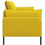 SOFA za dvije osobe 2-sjedalo Žuta 188 x 81 x 89 cm Bar&amp;scaron;un Slike